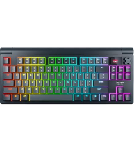 Amazon.com: Cherry MX 8.2 TKL Wireless XAGA, Tenkeyless Mechanical